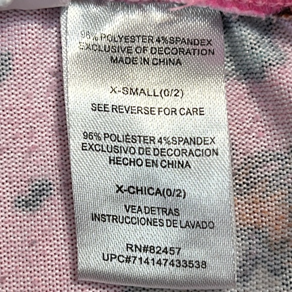 Nickelodeon pink pajama pants. Rugrats characters. Size XS (0-2) - Picture 4 of 10